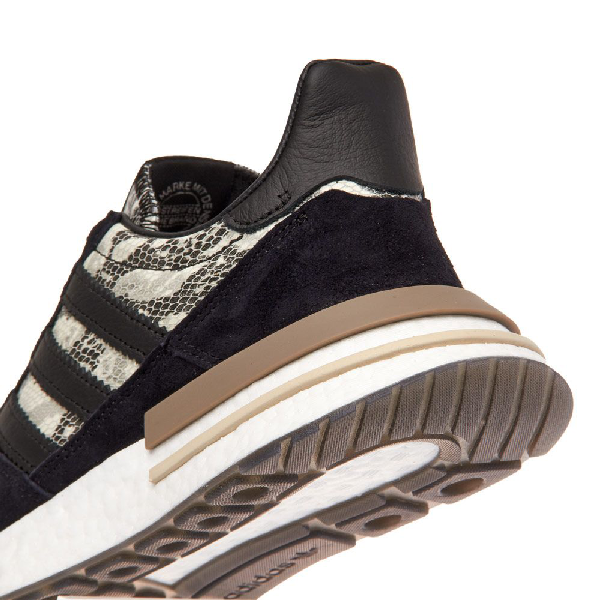 adidas snake print slides