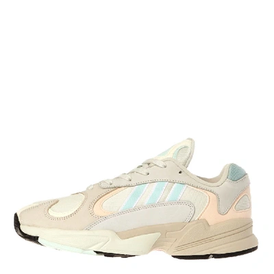 Shop Adidas Originals Yung 1 Trainers In White