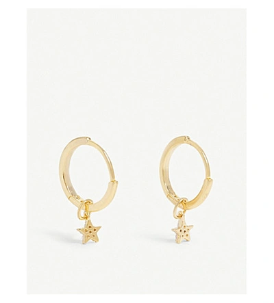 Shop Astrid & Miyu Mystic Star Earrings In Gold
