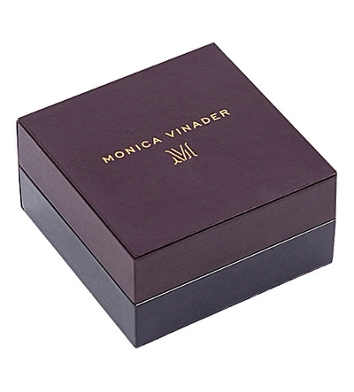 Shop Monica Vinader Women's Siren Rose-gold Vermeil And Pink Quartz Fine Chain Bracelet