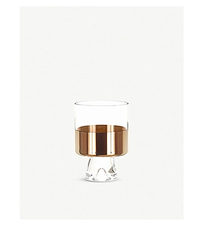 Shop Tom Dixon Tank Copper And Glass Tumblers Set Of Two