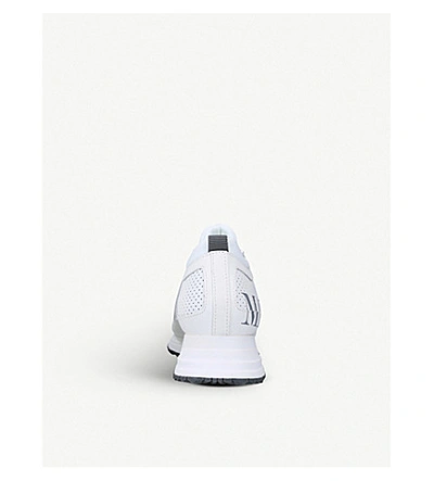 Shop Mallet Diver 2.0 Printed Trainers In White