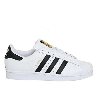 Shop Adidas Originals Superstar 1 Trainers In White Black Foundat