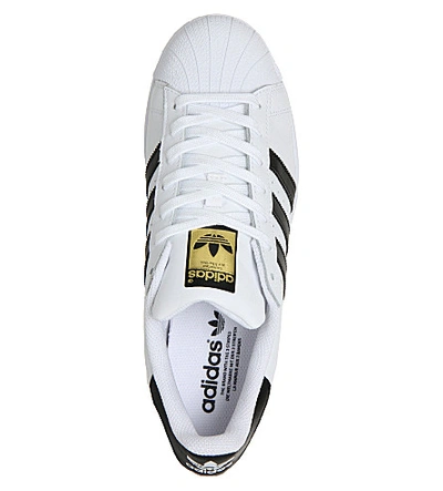 Shop Adidas Originals Superstar 1 Trainers In White Black Foundat