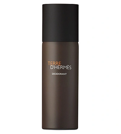 Pre-owned Hermes Terre D'hermès Deodorant Spray 150ml In White