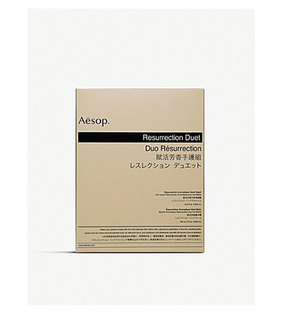Aesop Resurrection Duet In Nero