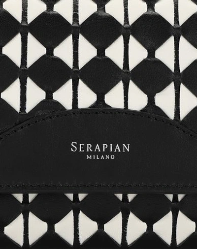 Shop Serapian Wallets In Black