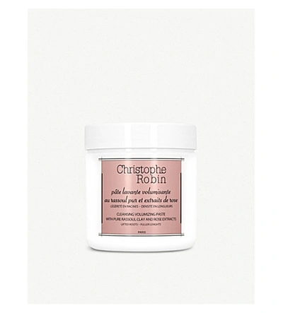 Shop Christophe Robin Cleansing Volumising Paste With Pure Rassoul Clay And Rose Extracts