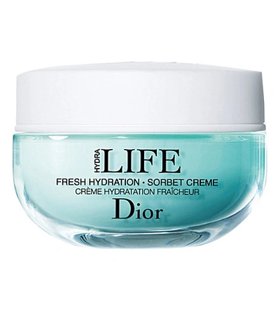 Shop Dior Hydra Life Fresh Hydration Sorbet Cream 50ml