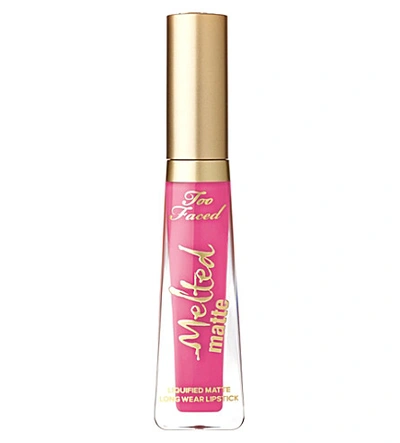Shop Too Faced Melted Matte Long-wear Liquid Lipstick 7ml In Holy Chic