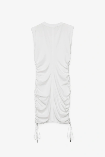 Shop Alexander Wang Wash + Go Side Tie Dress In White