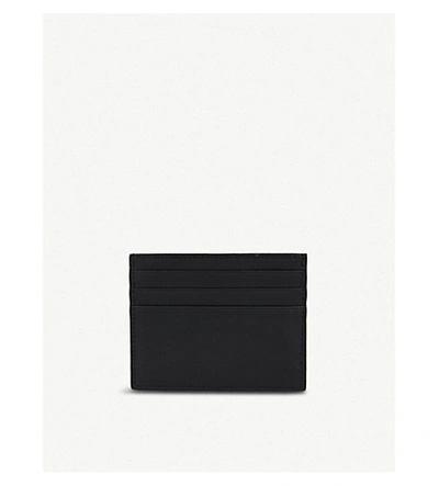 Shop Fendi Ff-print Leather Cardholder In Multi