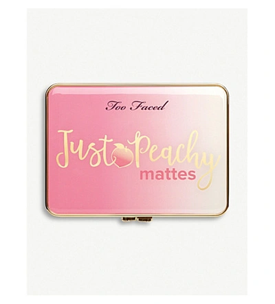 Shop Too Faced Just Peachy Eyeshadow Palette In Na