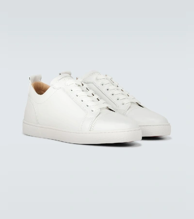 Christian Louboutin Louboutin Sneakers Louis Junior Mens Leather White In White