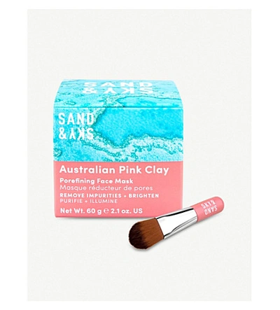 Shop Sand & Sky Australian Pink Clay Porefining Face Mask 60g
