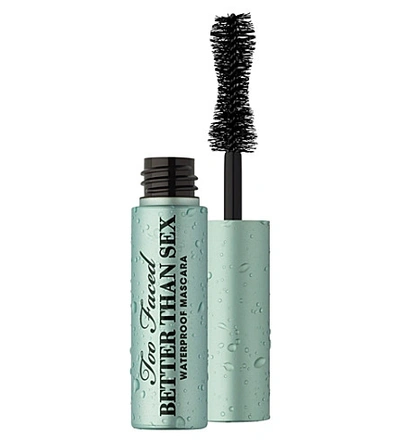 Shop Too Faced Black Better Than Sex Waterproof Doll-size Mascara 4.8g