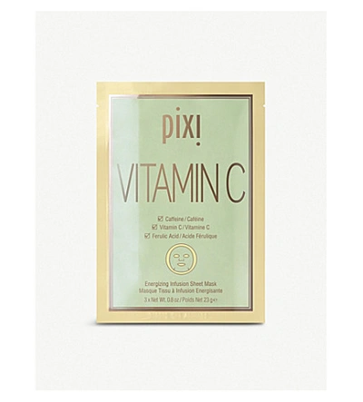 Shop Pixi Vit C Energizing Infusion Sheet Mask Pack Of Three