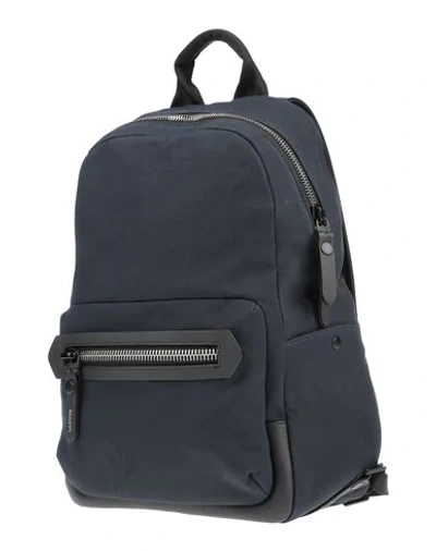 Shop Lanvin Backpack & Fanny Pack In Dark Blue