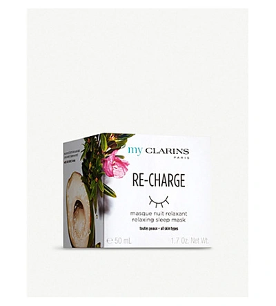 Shop Clarins My Re-charge Relaxing Sleep Mask 50ml
