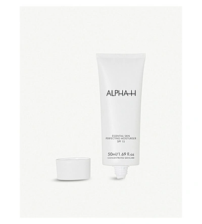 Shop Alpha-h Essential Skin Perfecting Moisturiser Spf15 50ml