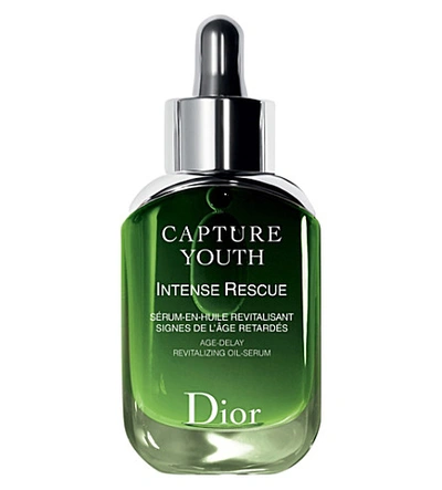 Shop Dior Capture Youth Intense Rescue Age-delay Revitalizing Oil-serum