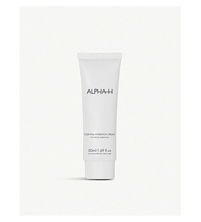 Shop Alpha-h Essential Hydration Cream With Rose Geranium 50ml