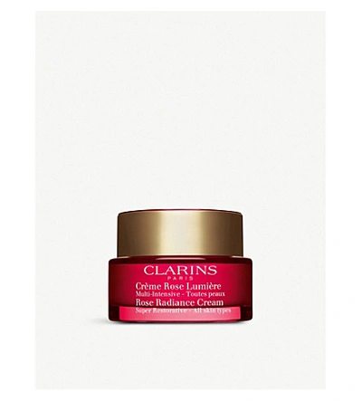 Shop Clarins Super Restorative Rose Radiance Cream 50ml
