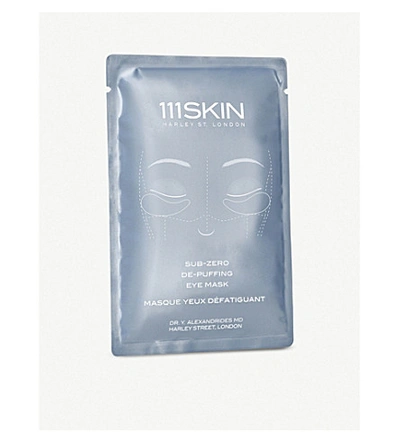 Shop 111skin Sub-zero De-puffing Eye Mask 8 X 6ml