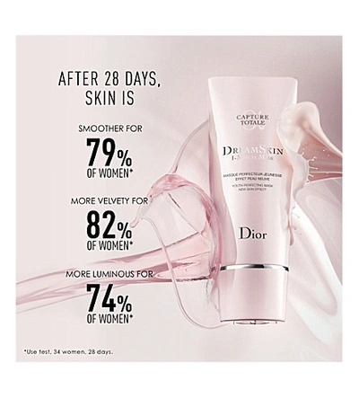 Shop Dior Capture Dreamskin 1-minute Youth-perfecting Mask 75ml