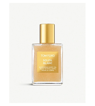 Shop Tom Ford Private Blend Soleil Blanc Shimmering Body Oil