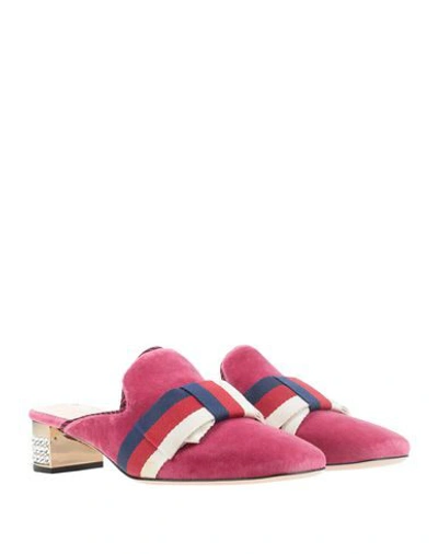 Shop Gucci Mules And Clogs In Garnet