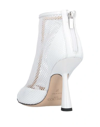 Shop Jimmy Choo Ankle Boots In White