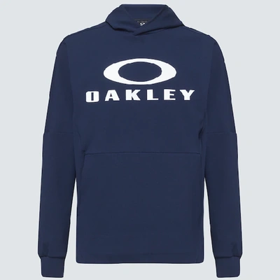 Shop Oakley Black Iris Enhance Mobility Fleece Hoody