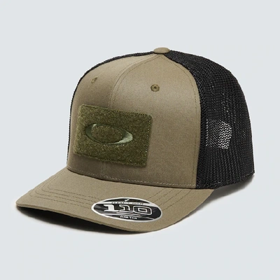 Shop Oakley Si 110 Snapback Cap In Olive