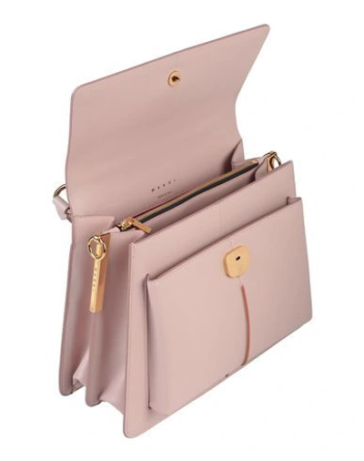 Shop Marni Handbags In Pink