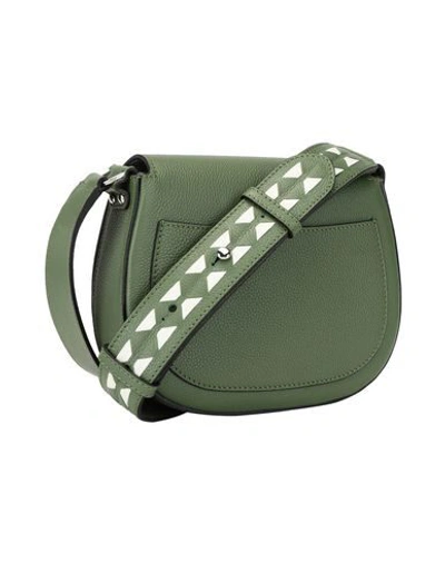Shop Serapian Handbags In Green