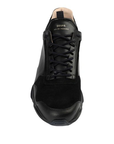 Shop Zespà Sneakers In Black