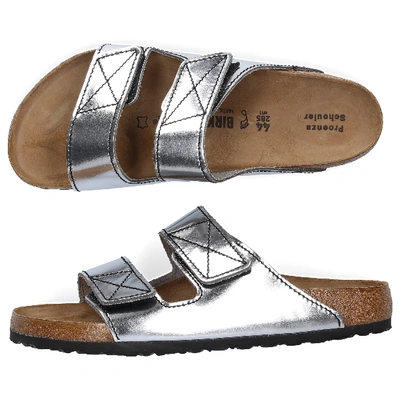 Shop Proenza Schouler Sandals Arizona Ps In Silver