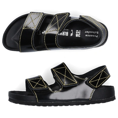 Shop Proenza Schouler Sandals Milano Ps In Black