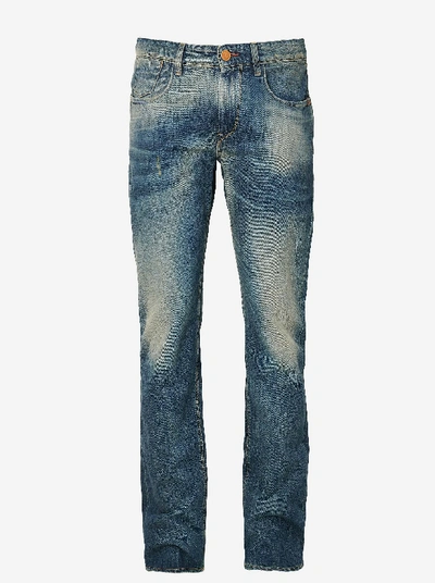 Shop Robert Graham Boneyard Jeans Slim Fit In Indigo