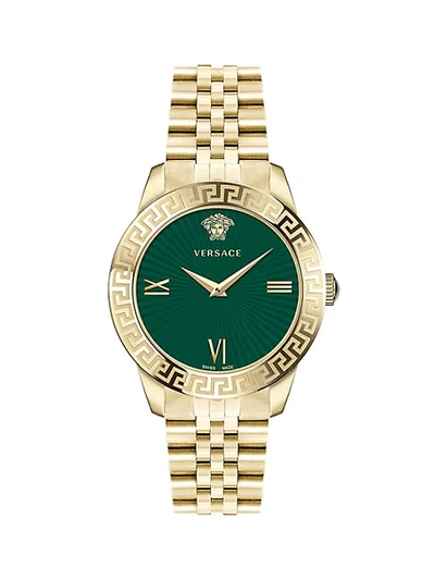 Shop Versace Greca Signature Lady Stainless Steel Bracelet Watch