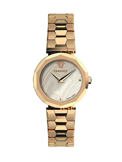 Shop Versace Idyia Stainless Steel Analog Bracelet Watch