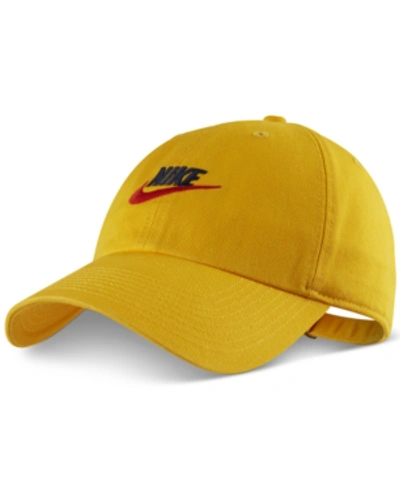 Shop Nike Sportswear Futura Twill Hat In U Gold