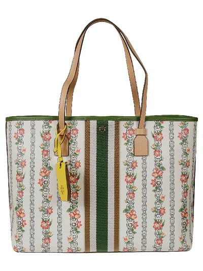 Tory Burch Gemini Link Tote in Green