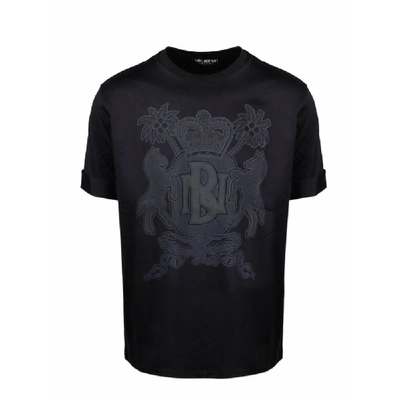 Shop Neil Barrett Coat-of-arm T-shirt In Black