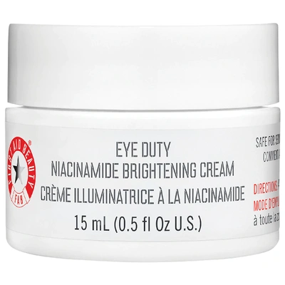 Shop First Aid Beauty Eye Duty Niacinamide Brightening Eye Cream 0.5 oz/ 15 ml