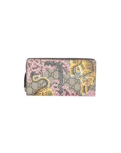 Shop Gucci Wallet In Beige