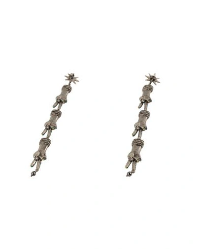Shop Gucci Earrings In Silver
