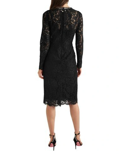 Dolce & Gabbana Knee-length Dress In Black