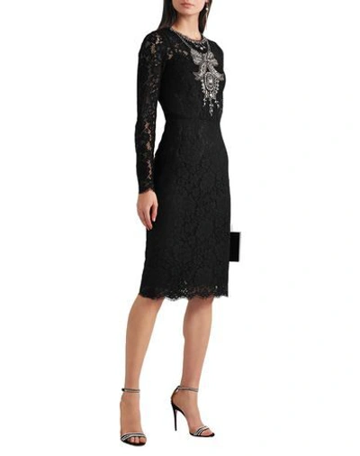 Dolce & Gabbana Knee-length Dress In Black